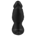 Kangvo - magnetni napihljivi fantazijski dildo velik (črn)