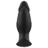 Kangvo - magnetni napihljivi fantazijski dildo velik (črn)