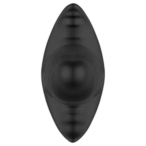 Kangvo - magnetni napihljivi fantazijski dildo velik (črn)