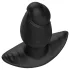 Kangvo - magnetni napihljivi fantazijski dildo velik (črn)