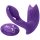 Inya Bump-N-Grind - radio, grelni 2v1 vibrator za klitoris (vijoličen)