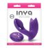 Inya Bump-N-Grind - radio, grelni 2v1 vibrator za klitoris (vijoličen)