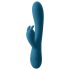 Inya Luv Bunny - polnilni vibrator s stimulatorjem klitorisa (turkizna)