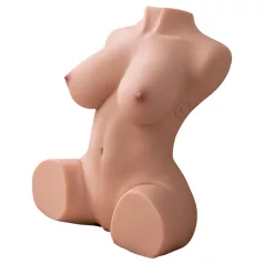   XISE Dania - moški torzo masturbator s potisno funkcijo - naravna barva