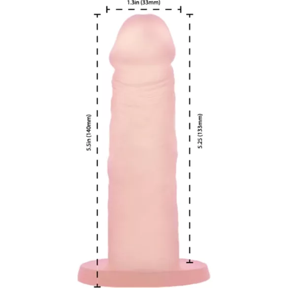 Addiction Cocktails - dildo z priseskom (breskev)