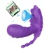 AlvUp - z aplikacijo upravljiv namestljiv vibrator (vijoličen)