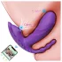 AlvUp - z aplikacijo upravljiv namestljiv vibrator (vijoličen)