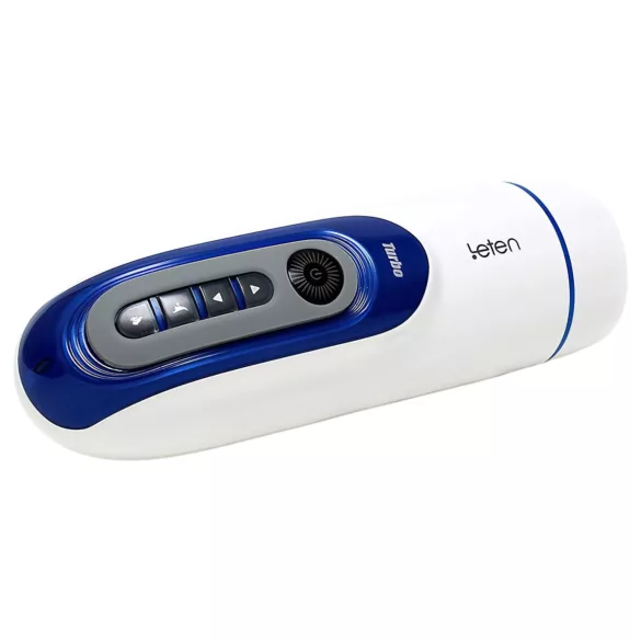 Leten SM390 - moški masturbator z zvokom in gretjem - bela