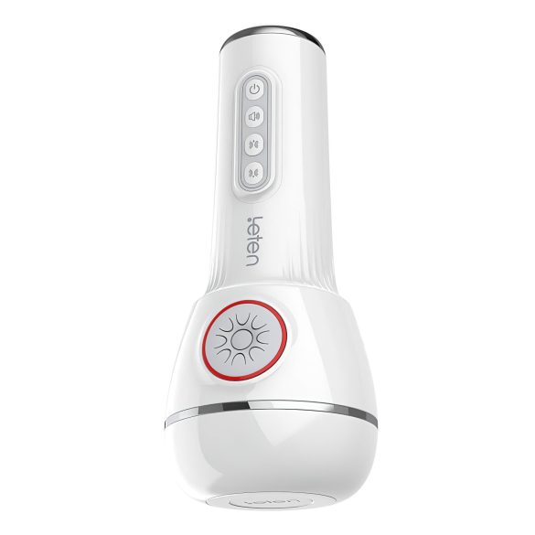 LETEN SM340 - masturbator z vibracijo in sesanjem - akumulatorski, zvočni