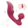 Sex HD Chomper - vibrator za klitoris in analno stimulacijo - rdeč