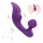 Sex HD Chomper - vibrator za klitoris in anus - vodoodporen - vijoličen