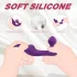Sex HD Chomper - vibrator za klitoris in anus - vodoodporen - vijoličen