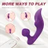 Sex HD Chomper - vibrator za klitoris in anus - vodoodporen - vijoličen