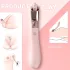 Sex HD - vibrator za stimulacijo in kolešček - vodoodporen polnilni - roza