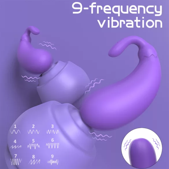 Sex HD - vibracijsko jajce jajčevca - vijolična