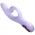Sex HD - G-točkovni vibrator z ročico za klitoris (vijoličen)