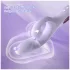 Sex HD - G-točkovni vibrator z ročico za klitoris (vijoličen)