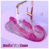 SEX HD Co-op Bliss - strap-on vibrator s stimulacijo klitorisa - vijoličen