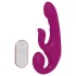 SEX HD Co-op Bliss - strap-on vibrator s stimulacijo klitorisa - vijoličen