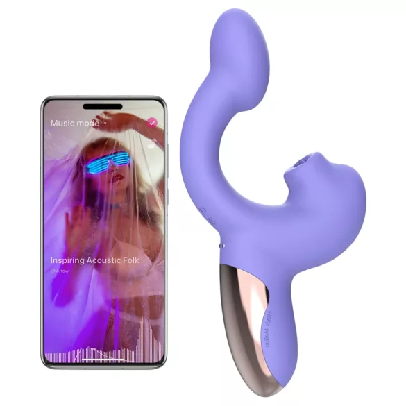 Magic Motion Magic Ponder - vibrator za točko G in klitoris - vijoličen