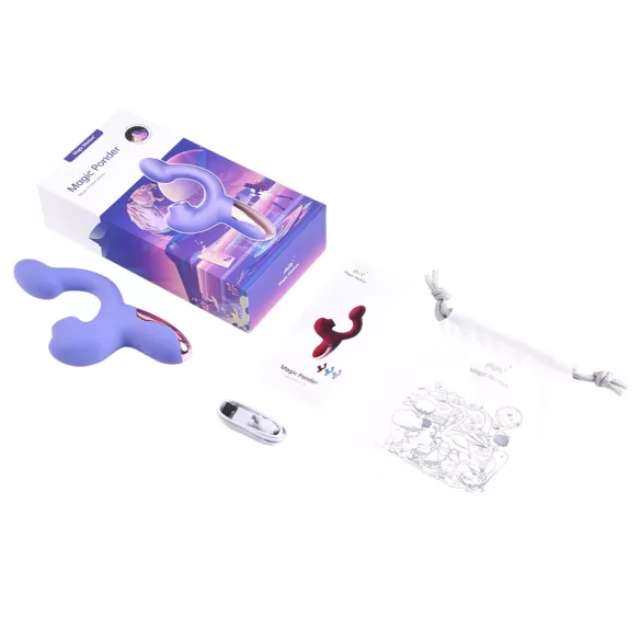 Magic Motion Magic Ponder - vibrator za točko G in klitoris - vijoličen