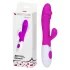 Pretty Love Snappy - vodoodporen vibrator za točko G z klitoralnim krakom (vijoličen)