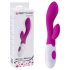 Pretty Love Brighty - G-točka vibrator z nastavkom za klitoris (vijoličen)