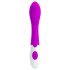 Pretty Love Brighty - G-točka vibrator z nastavkom za klitoris (vijoličen)
