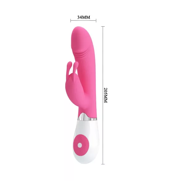 Pretty Love Gene - vibrator za G-točko - vodoodporen - roza
