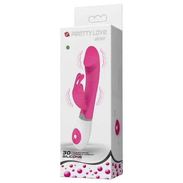 Pretty Love Gene - vibrator za G-točko - vodoodporen - roza
