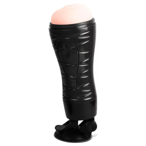Crazy Bull - moški masturbator z vakumskim podstavkom - naravna barva
