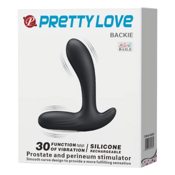 Pretty Love - masažer prostate - vibrator - črna