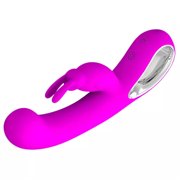 Pretty Love Webb - vibrator s klitoralnim nastavkom - roza