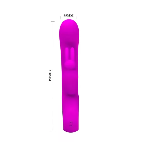 Pretty Love Webb - vibrator s klitoralnim nastavkom - roza