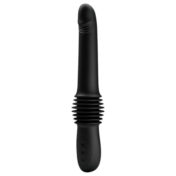Pretty Love Pazuzu - močan penis vibrator (črni)