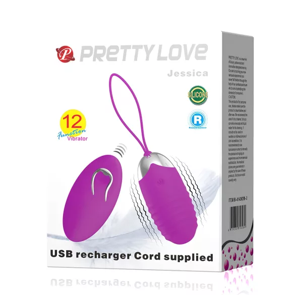 Pretty Love Jessica - vibracijsko jajce - lila