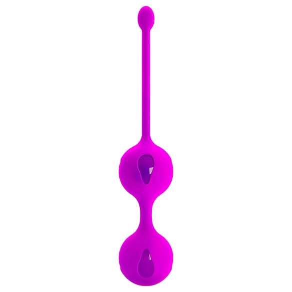 Pretty Love Kegel Up II – duo kroglic za vadbo mišic (vijolična)