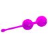 Pretty Love Kegel Up II – duo kroglic za vadbo mišic (vijolična)