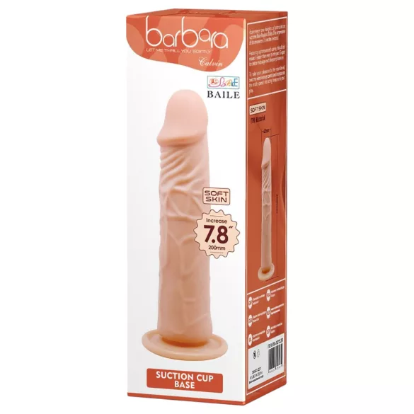 Baile Barbara Calvin - realistični dildo - 20 cm - natur