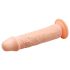 Baile Barbara Calvin - realistični vibrator - 20 cm (naravni)