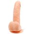 Baile Barbara Mark - realistično vrtljiv vibrator - 15cm (naravno)