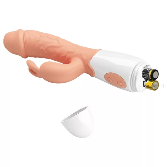 Pretty Love Easter Bunny - vibrator z dodatno stimulacijo klitorisa - naraven