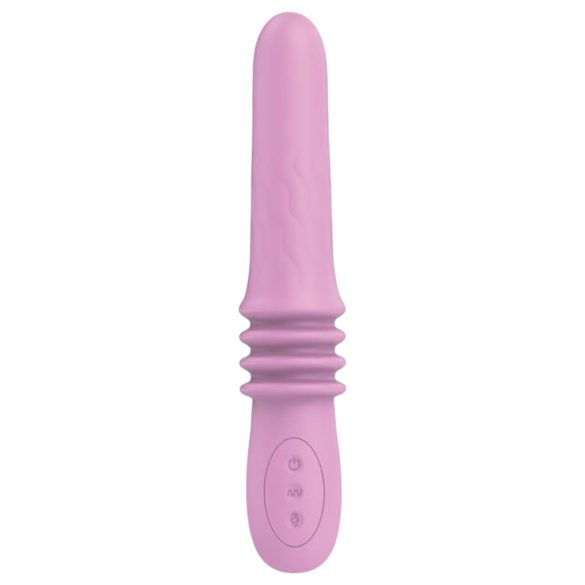 Pretty Love Susie - akumulatorski, vodoodporni potisni vibrator (roza)