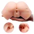 Crazy Bull - masturbator v obliki zadnjice z vibracijo - naravna barva