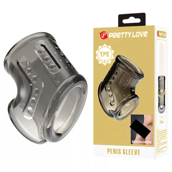 Pretty Love - obroček za penis in moda (prozoren)