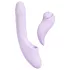 Svakom DuoGlow - aplikacijsko voden vibrator za točko G in klitoris (vijoličen)