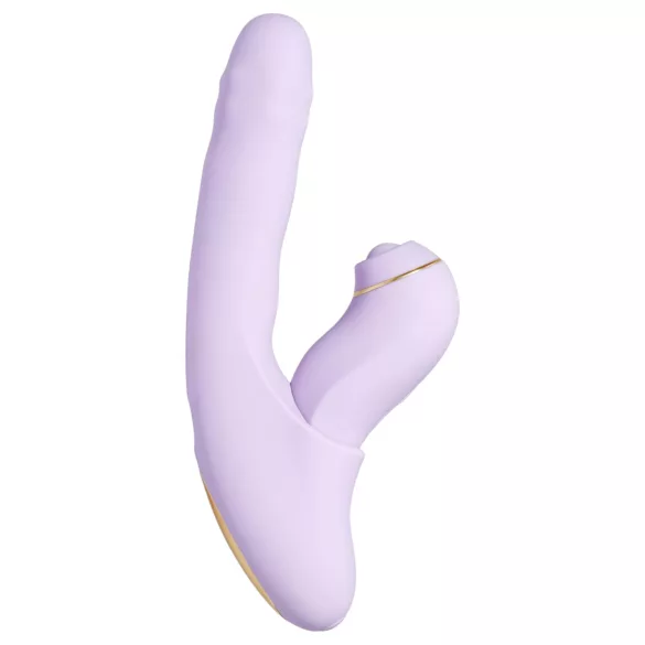 Svakom DuoGlow - aplikacijsko voden vibrator za točko G in klitoris (vijoličen)