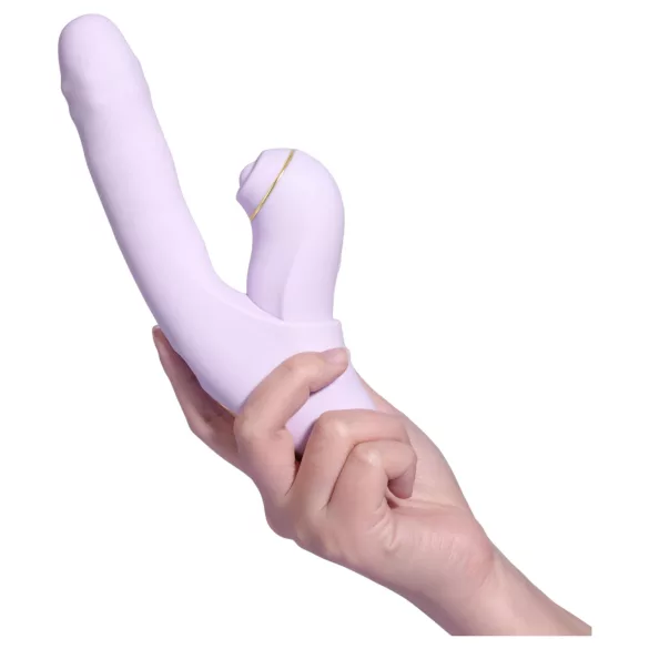 Svakom DuoGlow - aplikacijsko voden vibrator za točko G in klitoris (vijoličen)