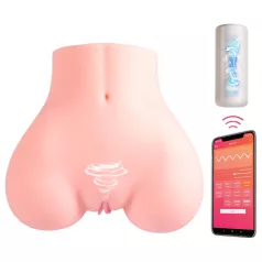 Vibeconnect - masturbator torzo - pametni - naravna barva
