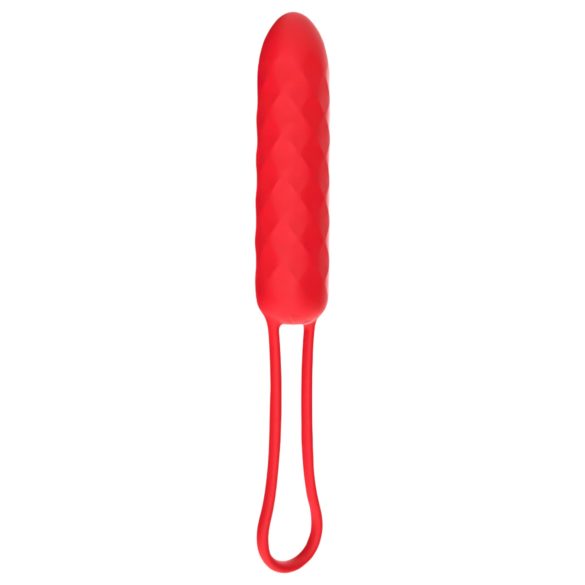 Vibeconnect Faith - vodoodporen rdeči vibrator z akumulatorjem